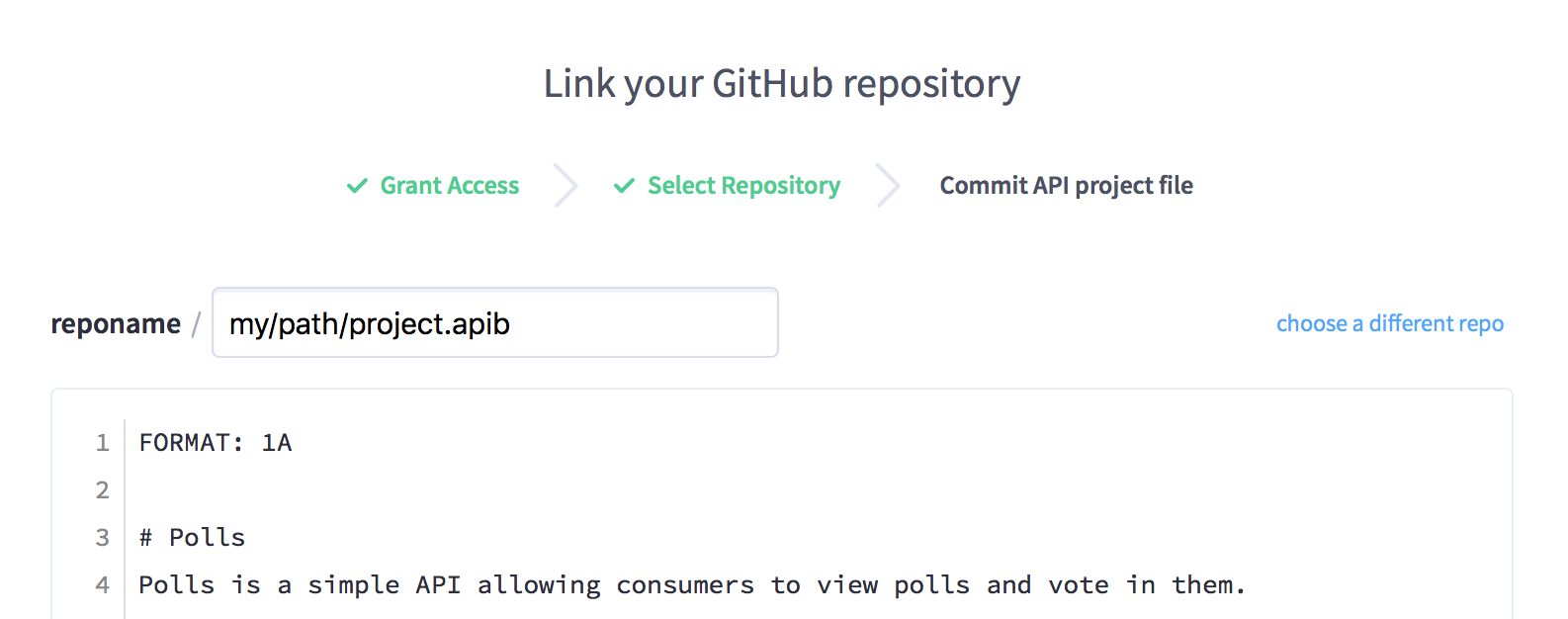 GitHub Integration - change filename